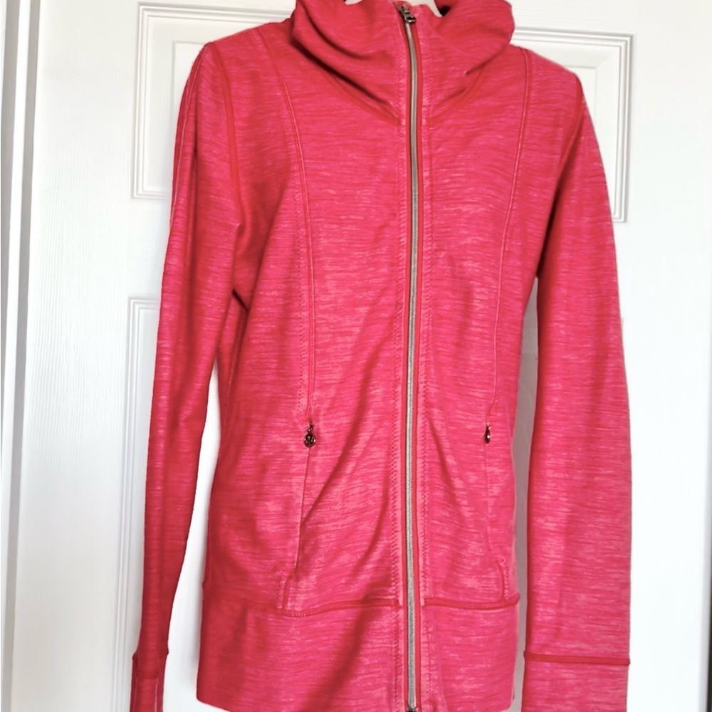 Lululemon Athletica Red Heathered Hoodie